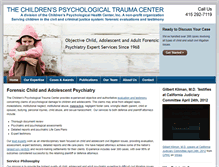 Tablet Screenshot of expertchildpsychiatry.org